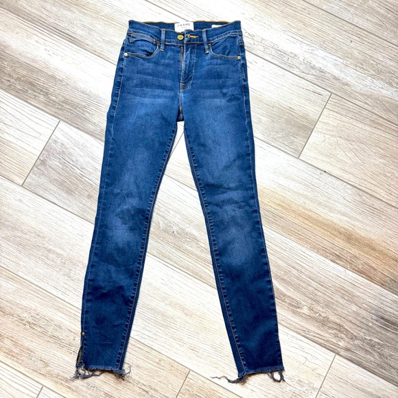 Frame Denim Denim - FRAME High Rise Skinny Jeans Size 24